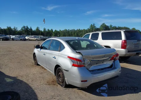 2015 Nissan Sentra Sv из США, поврежденный, VIN 3N1AB7AP9FY263415